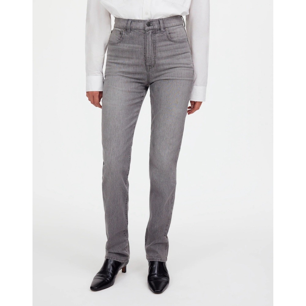 NWT Madewell The '90s Straight Jean In Hallandale Wash Size 25